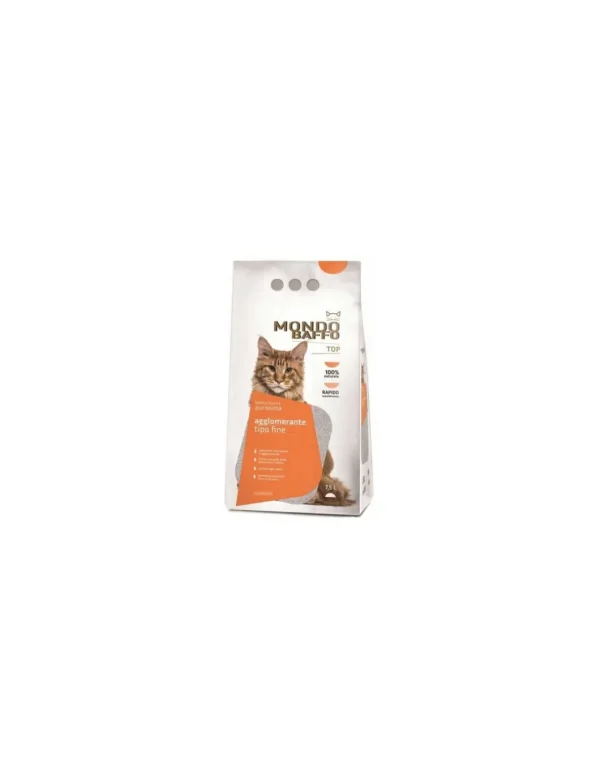 lettiera mondo baffo 7,5l agglomerante fine zml.41530 off zg