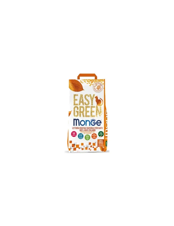 lettiera monge easy green 100% mais 10l
