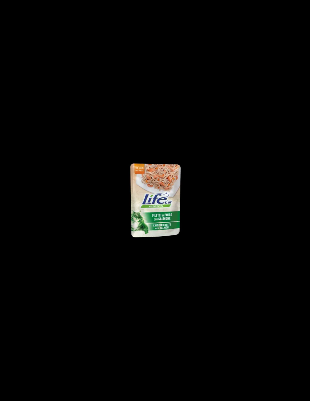 lifecat_nat_gr_busta_file_0.webp lifecat nat 70gr busta filetti di pollo con salmone 10133 (ex 10122) off zg