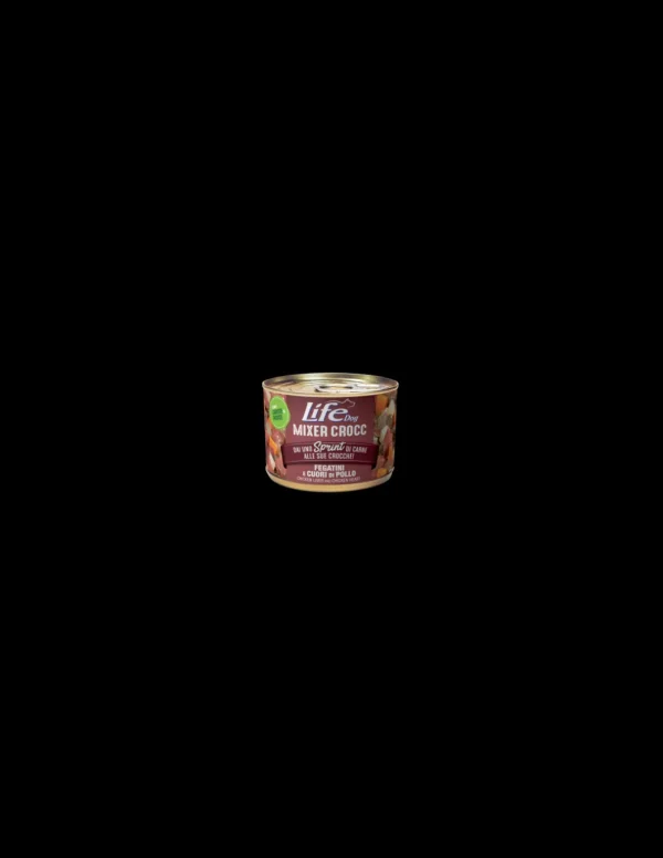lifedog 150gr mixer crocc fegatini e cuori di pollo 20074