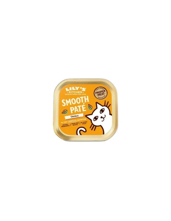 LILY'S KITCHEN CAT 85GR VASCHETTA SMOOTH PATE ADULT POLLO 12565757