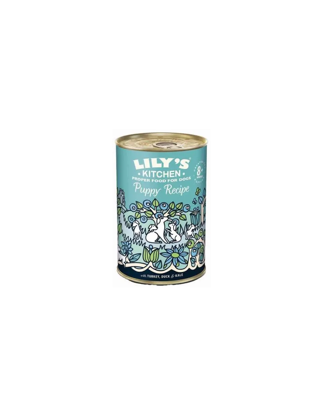 lilys_kitchen_dog_gr_latt_0-7.webp LILY'S KITCHEN DOG 400GR LATTINA PUPPY RECIPE TACCHINO ANATRA CAVOLO GRAIN FREE 12565868