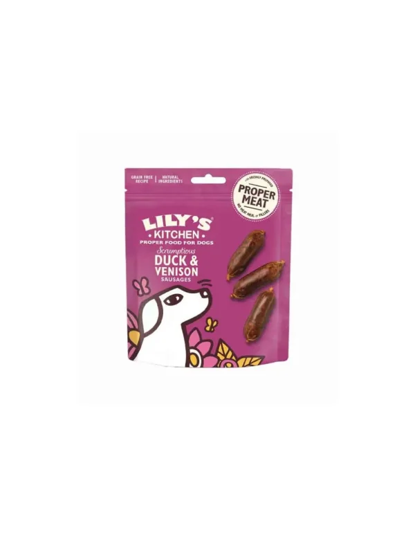 LILY'S KITCHEN DOG 70GR SNACK ADULT SCRUMPTIONS ANATRA&CERVO GRAIN FREE 12568123