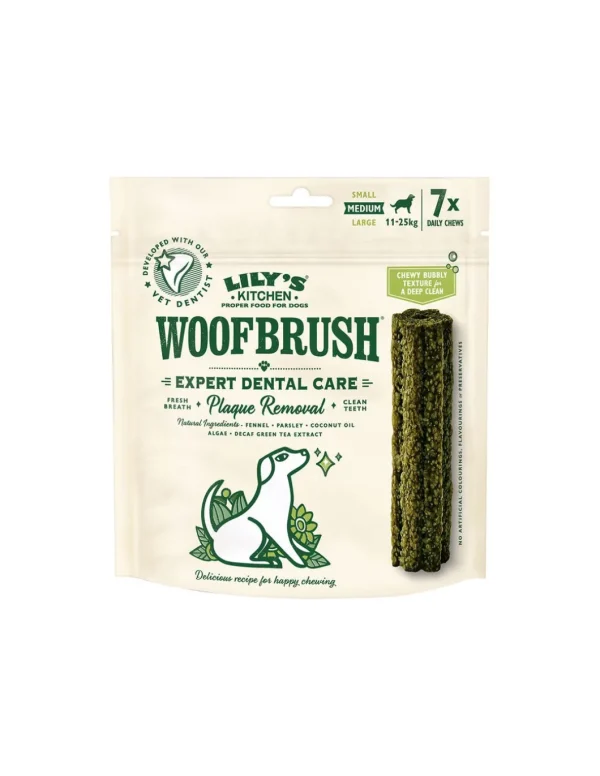 LILY'S KITCHEN DOG 329GR SNACK WOOFBRUSH LARGE 7PZ