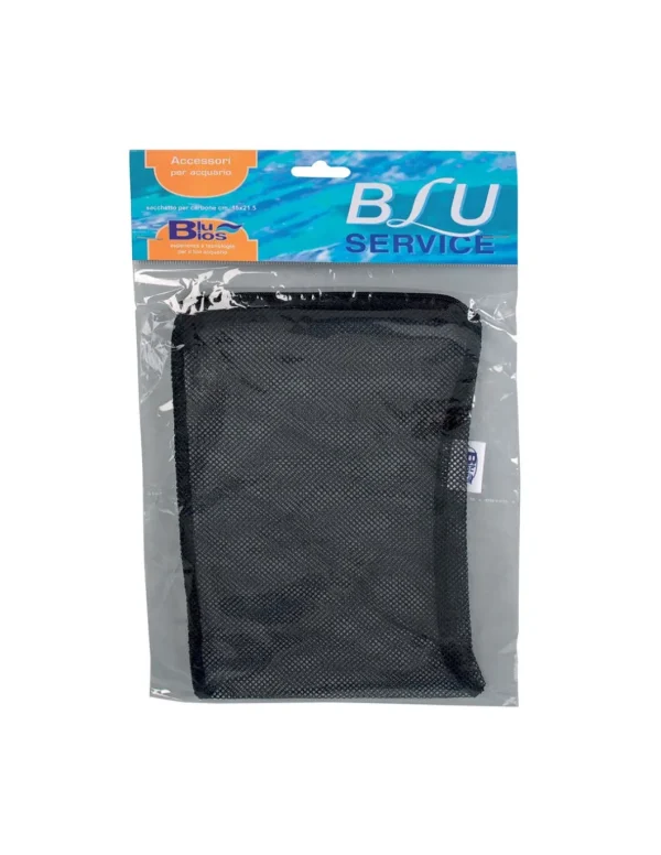 mant ad001210 blu bios sacchetto per carbone c/zip 15x21,5cm