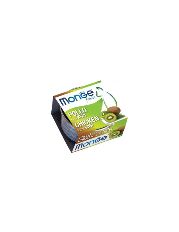 monge cat fruits 80gr pollo con kiwi