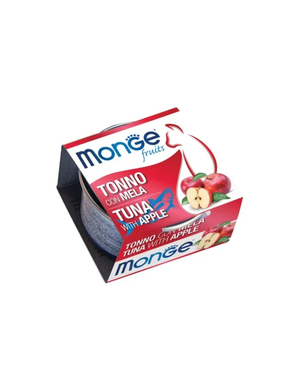 monge cat fruits 80gr tonno con mela
