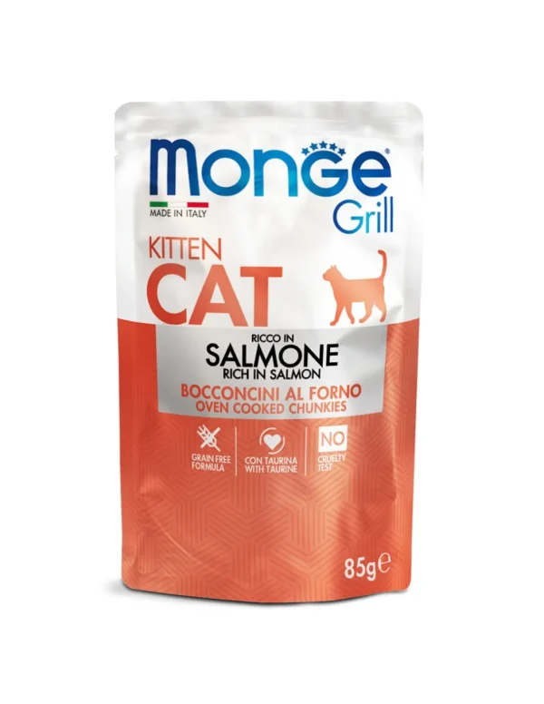 monge cat 85gr busta grill kitten salmone