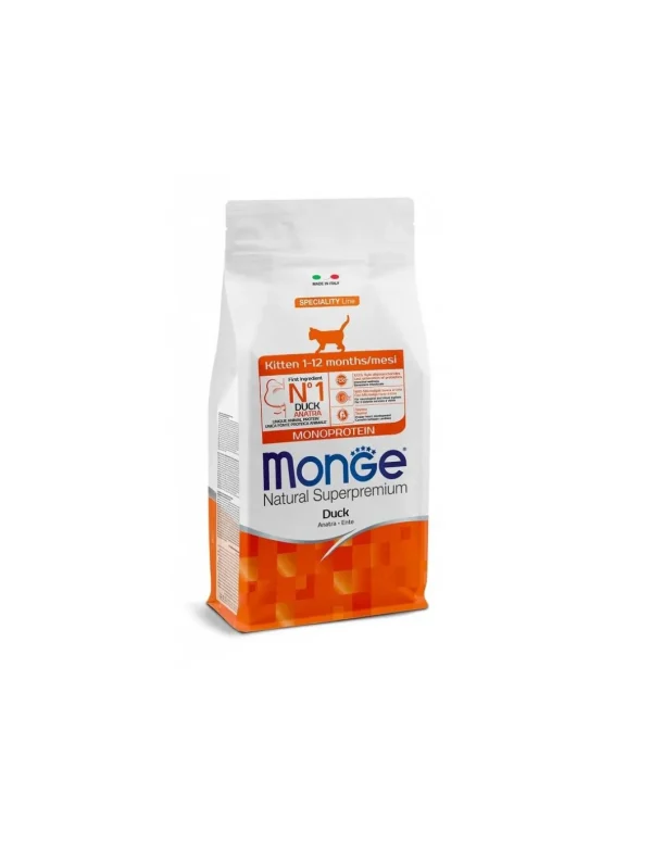 monge cat 400gr kitten anatra