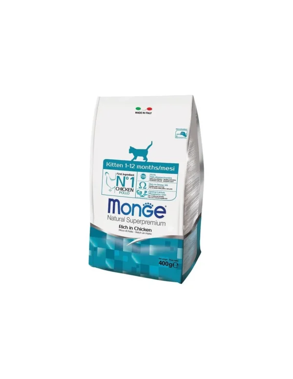 monge cat 400gr kitten pollo