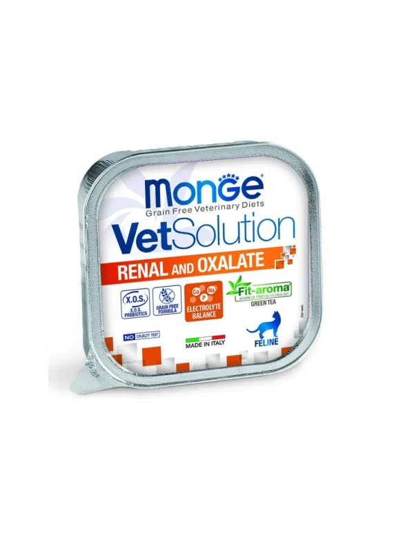 monge cat 100gr vet solution renal oxalate