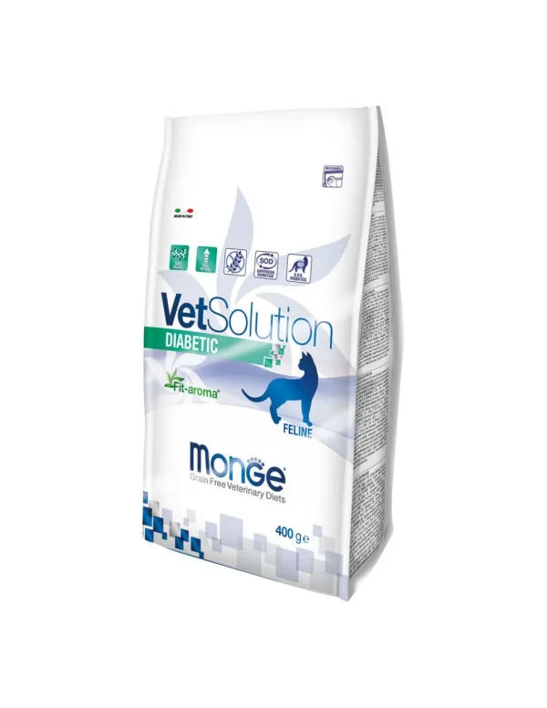 monge cat 400gr vet solution diabetic