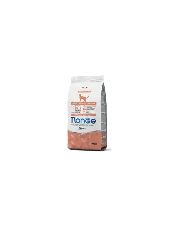 monge cat 1,5kg adult salmone monoprotein