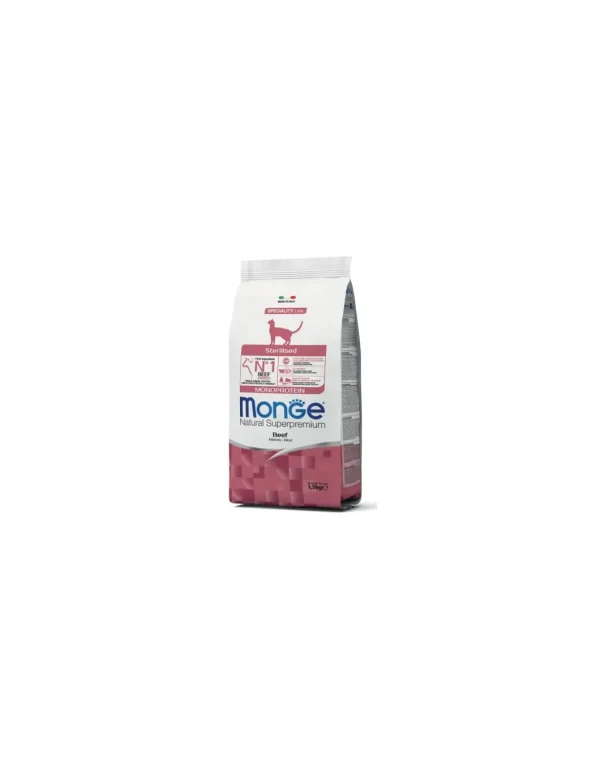 monge cat 1,5kg sterilised manzo monoprotein