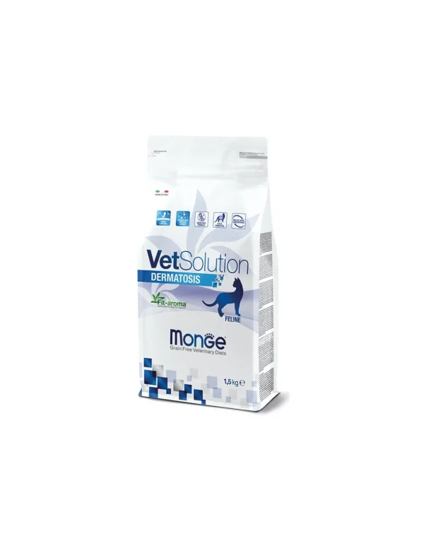 monge cat 1,5kg vet solution dermatosis