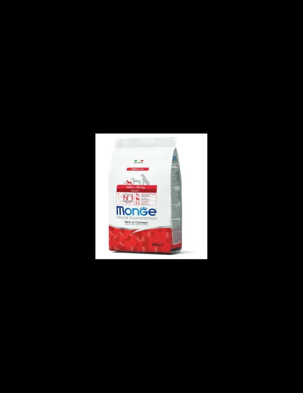 monge dog 800gr adult small daily line pollo