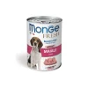monge dog 400gr fresh bocconi in pate maiale
