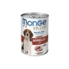 monge dog 400gr fresh bocconi in pate vitello