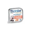 monge dog 100gr fresh pate' vaschetta bocconcini salmone