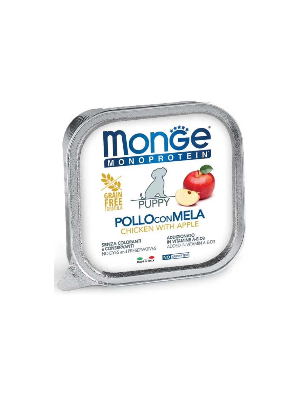 monge_dog_gr_junior_frutt_0.webp monge dog 150gr junior frutta monoprotein pollo mela