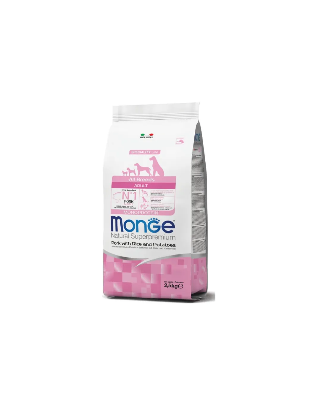monge_dog_kg_adult_all_br_0-3.webp monge dog 2,5kg adult all breeds speciality line monoprotein maiale riso e patate