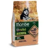 monge dog 2,5kg bwild grain free adult all breeds salmone e piselli