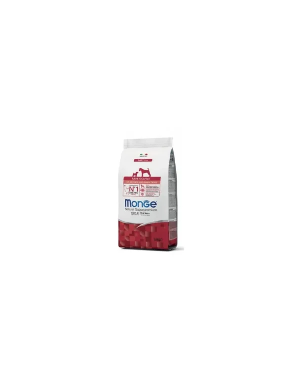 monge dog 1,5kg mother&babydog mini starter daily line pollo