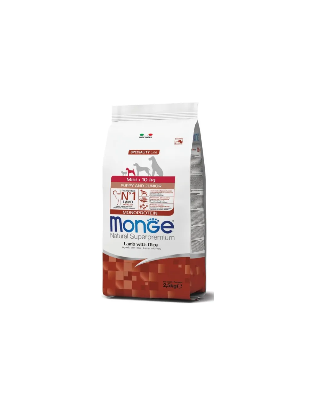 monge_dog_kg_puppyampjuni_0-11.webp monge dog 2,5kg puppy&junior mini speciality line monoprotein agnello e riso