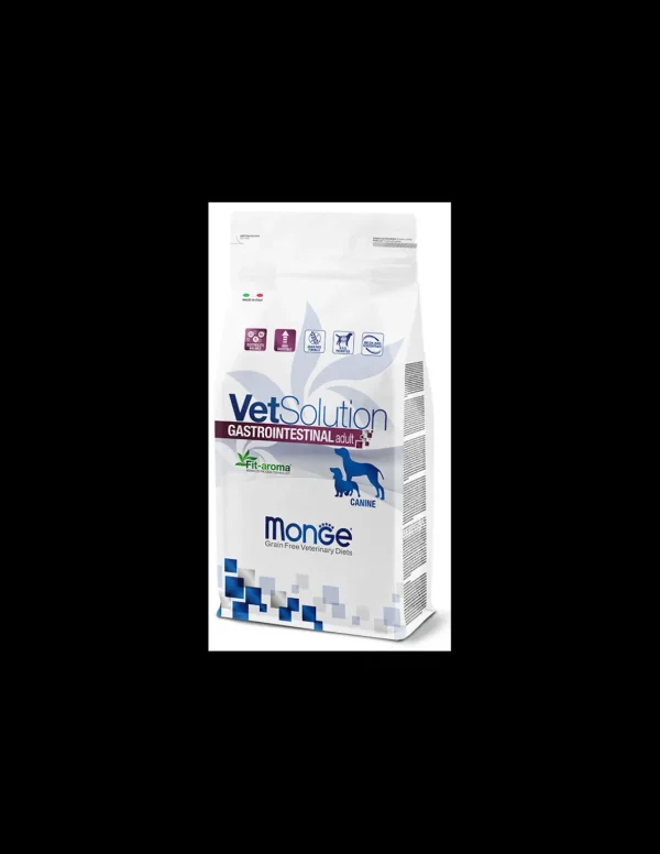 monge dog 12kg vet solution gastrointestinal adult