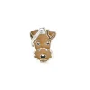MY FAMILY MEDAGLIA AIREDALE TERRIER MF65AIR