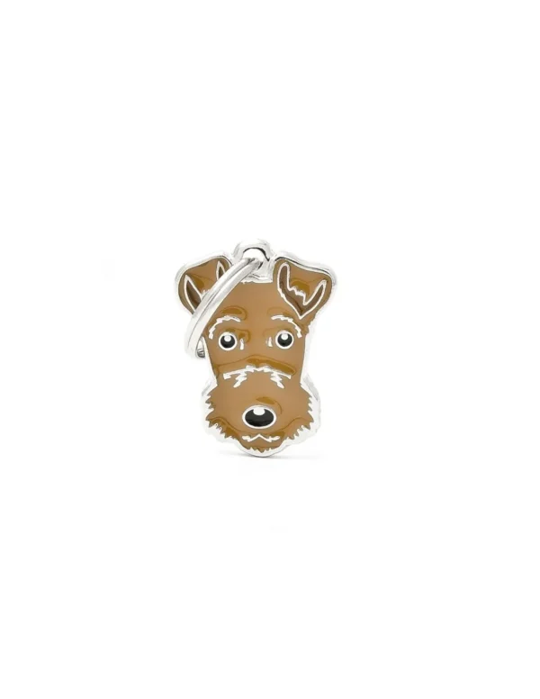 MY FAMILY MEDAGLIA AIREDALE TERRIER MF65AIR