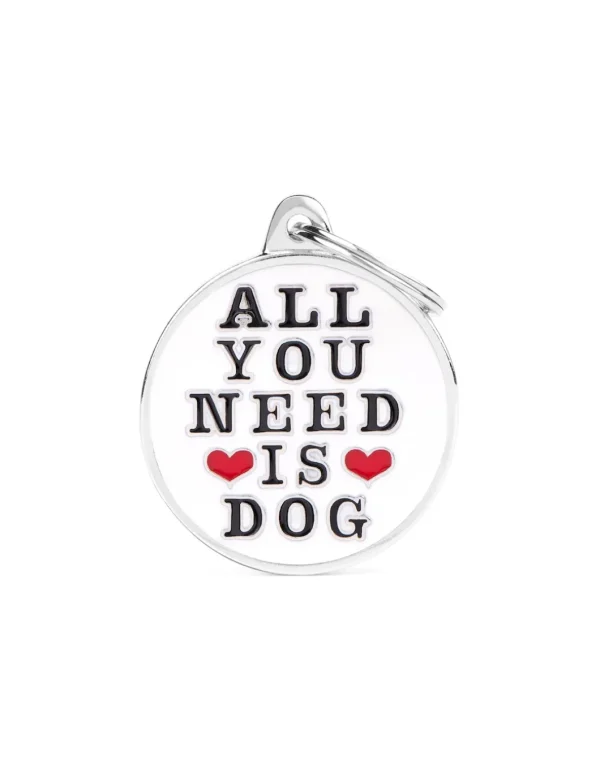 MY FAMILY MEDAGLIA ALL YOU NEED IS DOG CH17NEEDDOG