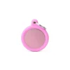 MY FAMILY MEDAGLIA CERCHIO ALLUMINIO ROSA CON GOMMA HUSTAG HTA04PINK