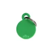 MY FAMILY MEDAGLIA CERCHIO PICCOLO VERDE BASIC ALLUMINIO MFB39