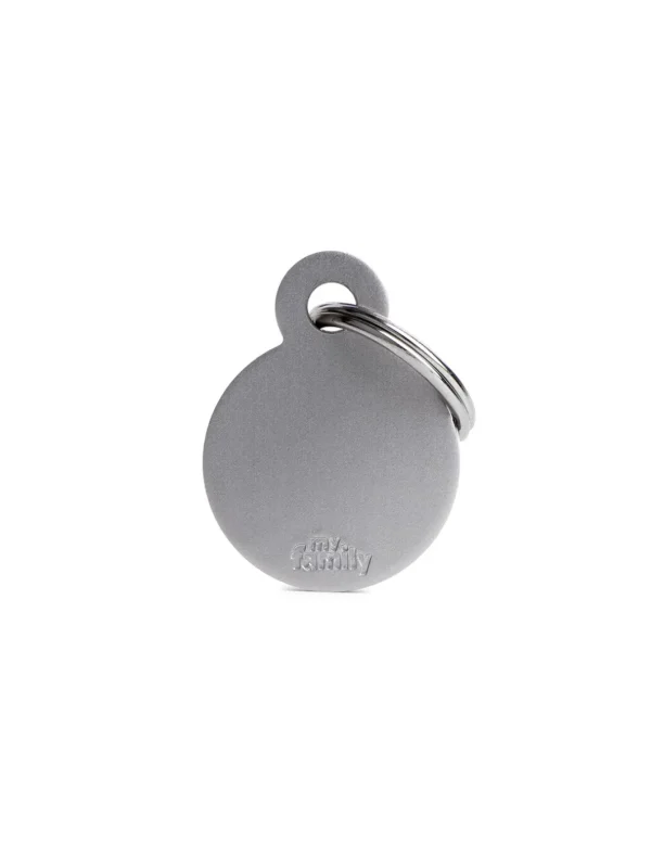 MY FAMILY MEDAGLIA CERCHIO PICCOLO ARGENTO BASIC ALLUMINIO MFB57