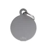 MY FAMILY MEDAGLIA CERCHIO GRANDE GRIGIO BASIC ALLUMINIO MFB62