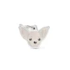 MY FAMILY MEDAGLIA CHIHUAHUA CREMA MF23NCREAM ( INCISIONE MASSIMO 2 RIGHE )