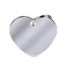 MY FAMILY MEDAGLIA CUORE GRANDE BASIC CHROME MFB26