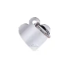 MY FAMILY MEDAGLIA CUORE PICCOLO BASIC CHROME MFB21