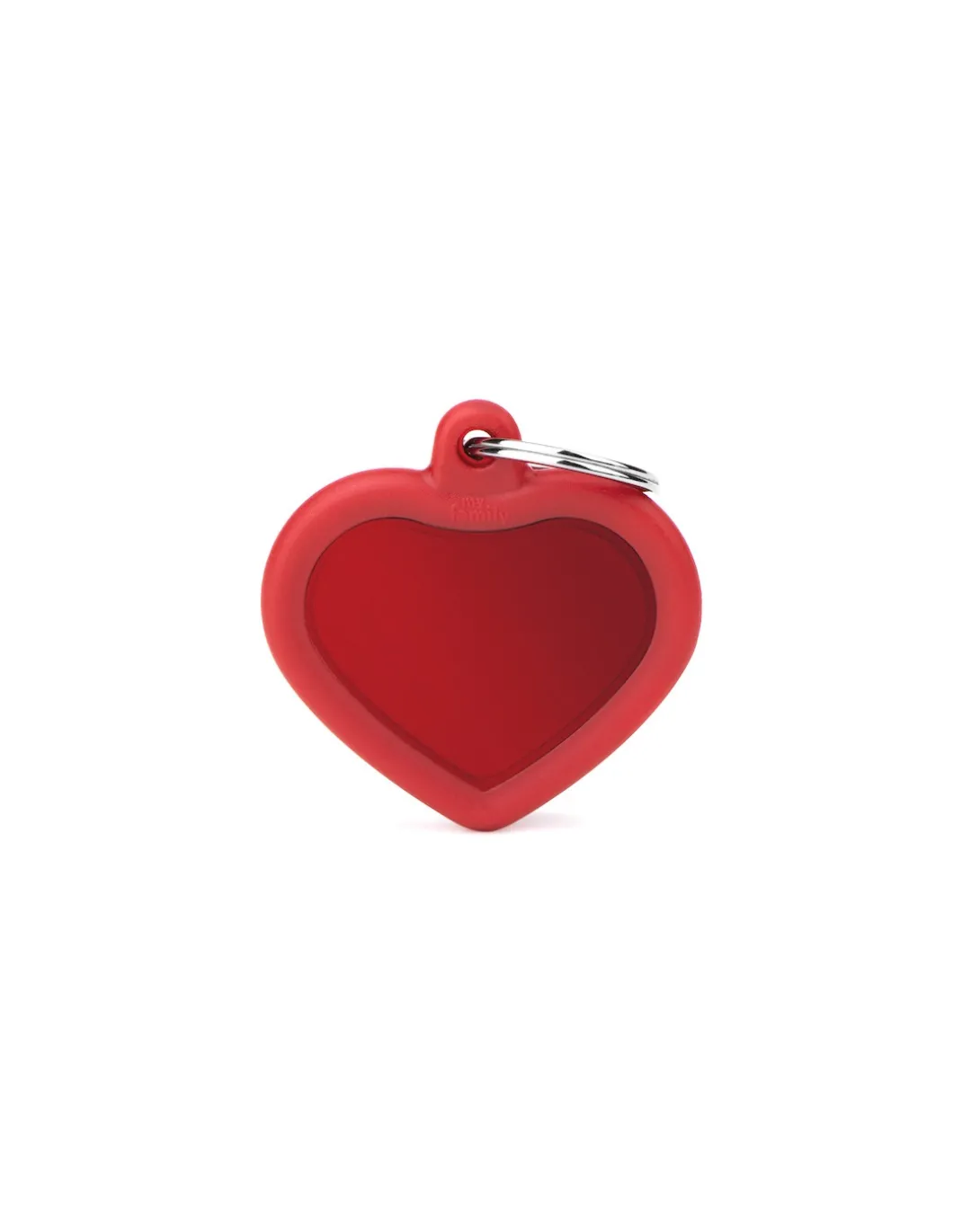 my_family_medaglia_cuore__0.webp MY FAMILY MEDAGLIA CUORE ALLUMINIO ROSSO CON GOMMA HUSHTAG HTA02RED