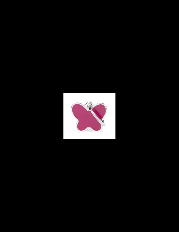 MY FAMILY MEDAGLIA FARFALLA ROSA CH13PINK