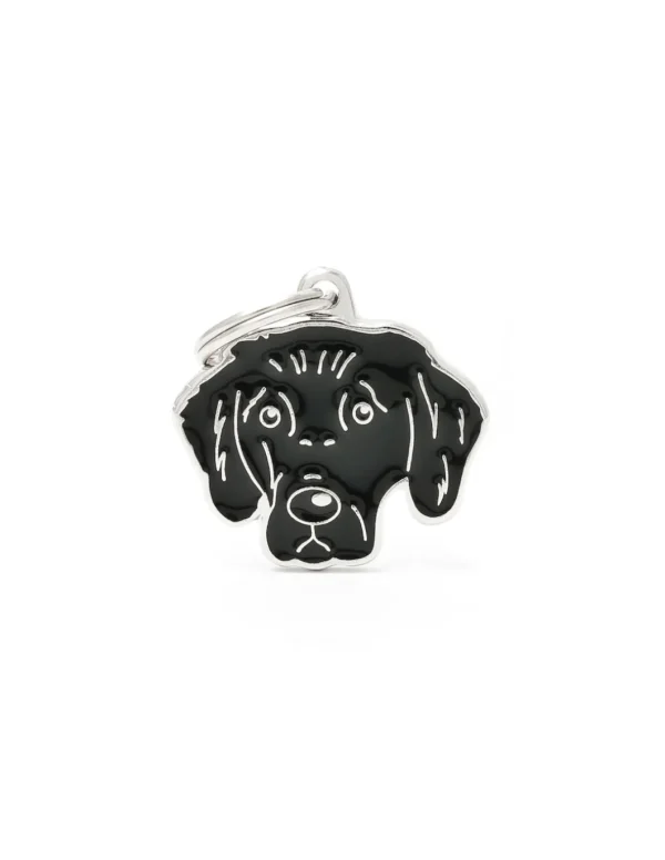MY FAMILY MEDAGLIA FLAT COATED RETRIEVER MF103