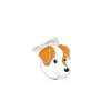 MY FAMILY MEDAGLIA JACK RUSSEL BIANCO/MARRONE CHIARO MF25ORANGE