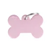 MY FAMILY MEDAGLIA OSSO GRANDE ROSA BASIC ALLUMINIO MFB09