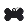 MY FAMILY MEDAGLIA OSSO GRANDE NERO BASIC ALLUMINIO MFB32