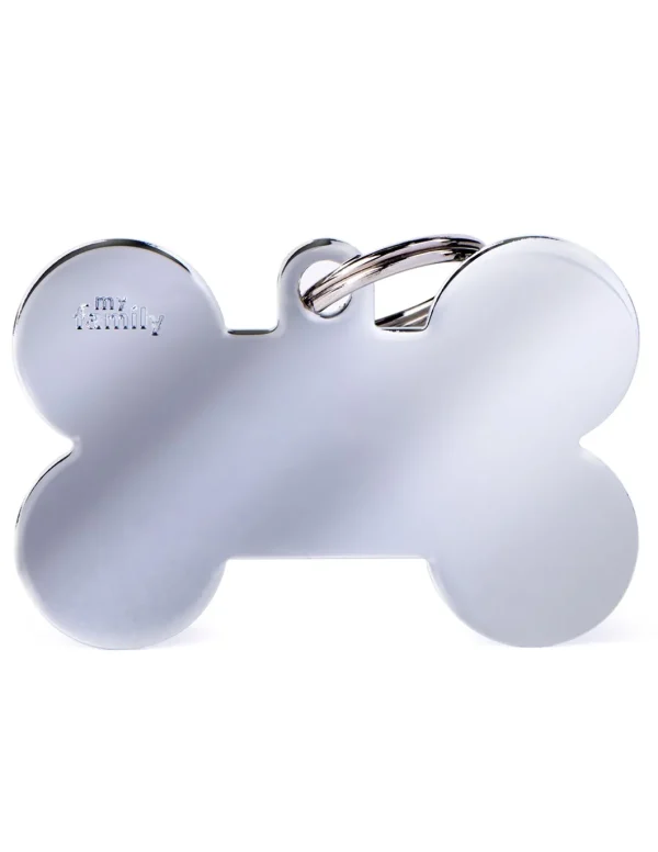 MY FAMILY MEDAGLIA OSSO GRANDE BASIC CHROME MFB06
