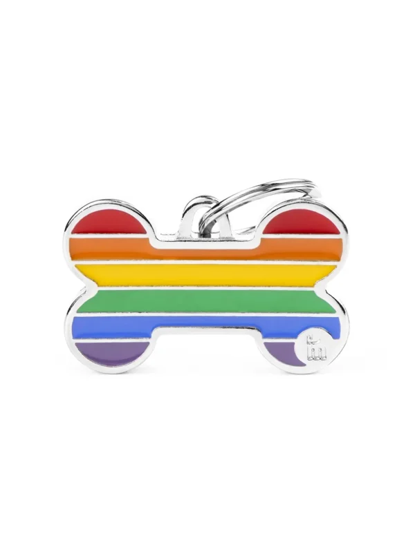 MY FAMILY MEDAGLIA RAINBOW COLLECTION OSSO L BH54