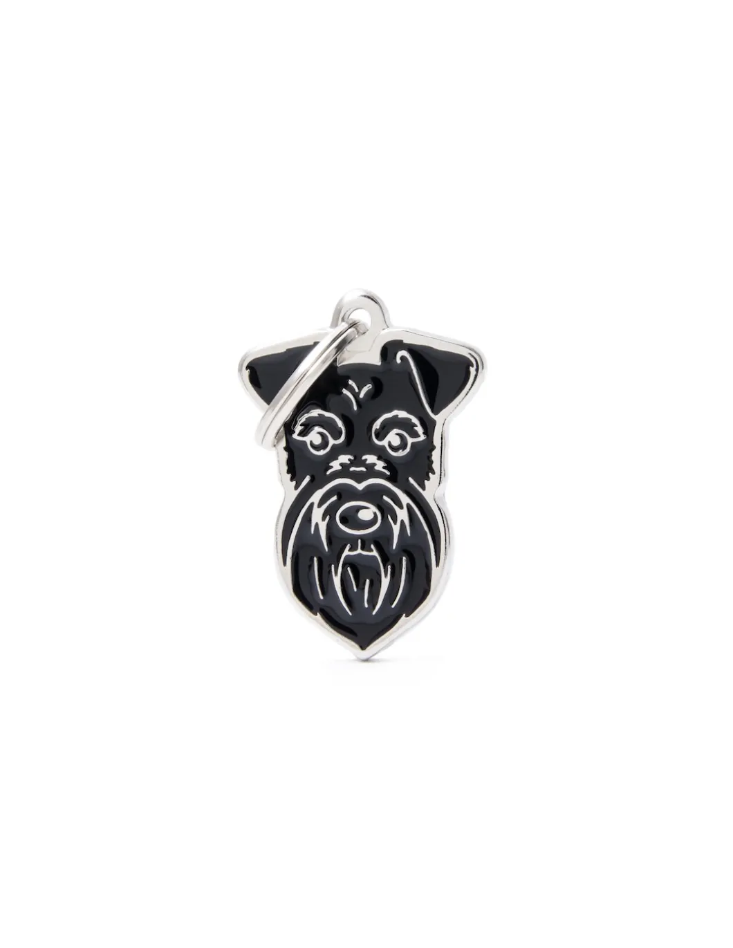 my_family_medaglia_schnau_0.webp MY FAMILY MEDAGLIA SCHNAUZER NERO MF27BLACK