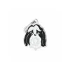 MY FAMILY MEDAGLIA SHIH TZU BIANCO/NERO MF16