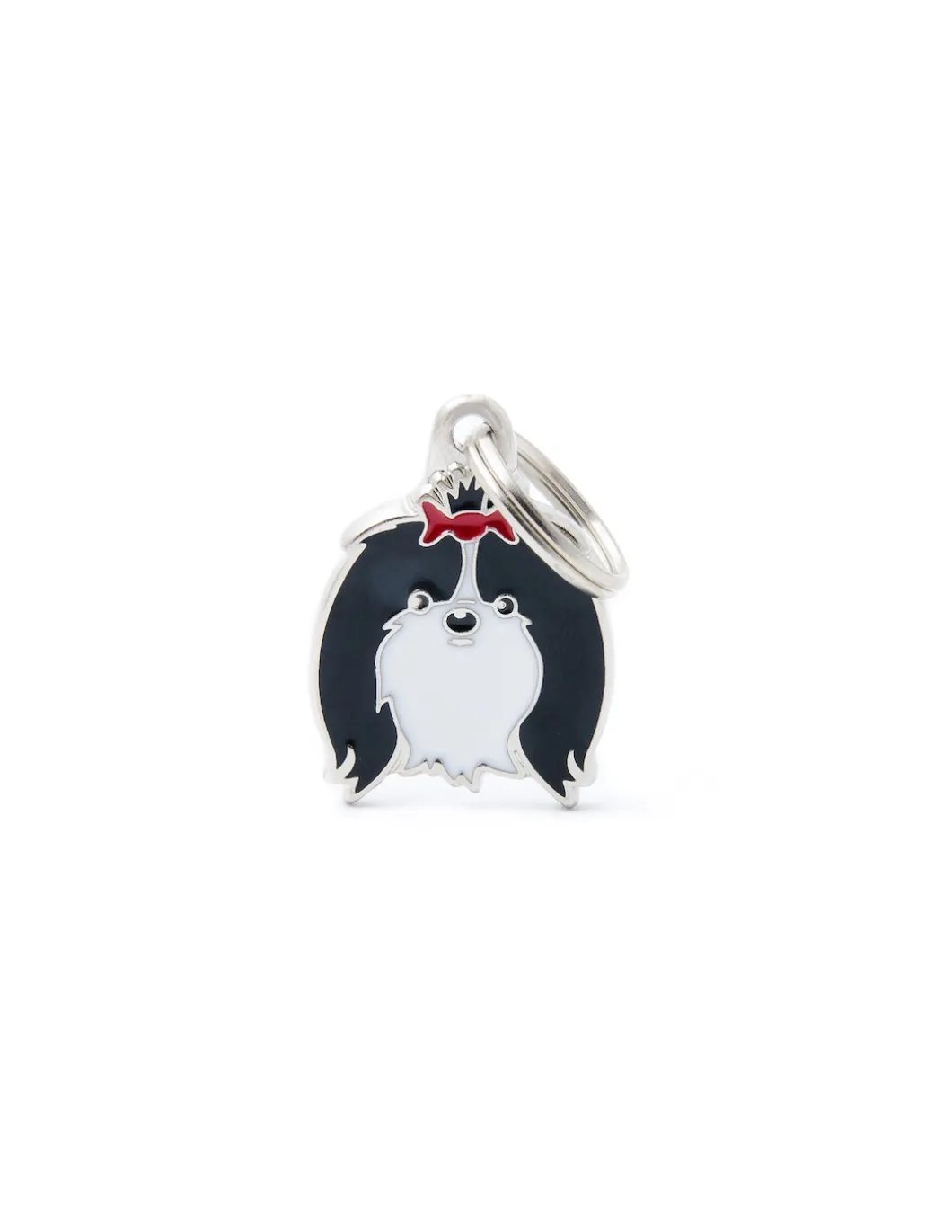 my_family_medaglia_shih_t_1.webp MY FAMILY MEDAGLIA SHIH TZU BIANCO/NERO MF16